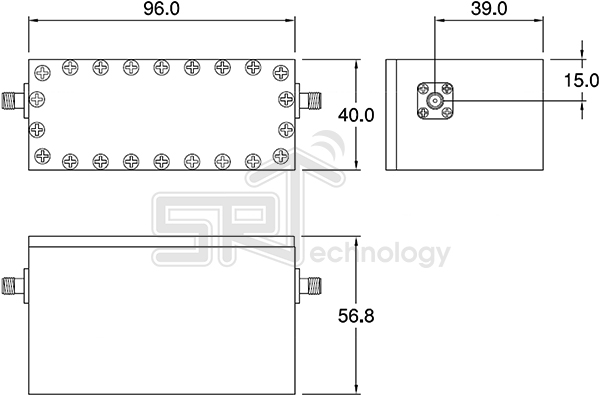 High Power Bandpass Filter | SRTechnology, Bandpass Filter High Power Bandpass Filter | SRTechnology, Bandpass Filter